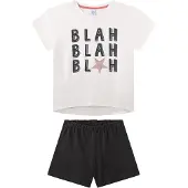 Sanetta Schlafanzug "Pyjama Pyjama Teenager Blah kurz"