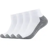 Camano Kurzsocken "function" 4 Paar, mit entlastender Halbplüschsohle