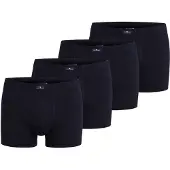 Tom Tailor Boxershorts "Texas" Packung, 4er Pack, bequem, basic, eng, atmungsaktiv, mit Logo, breiter Bund, Baumwollmix