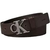 Calvin Klein Ledergürtel "CK BUCKLE 40MM FIXED" Größenverstellbar mit Metallschließe