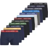 Jack & Jones Solid Trunks Herren (12er Pack) S