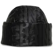 Rains Puffer Beanie Black Monogram S1 XS/S S/M