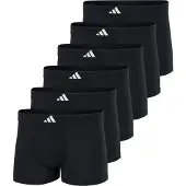 Adidas Originals Herren Boxershorts, 6er Pack - Active Micro Tech, Trunks, Logo, einfarbig