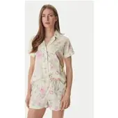 Ralph Lauren Pyjama ILN12493 Gelb Regular Fit