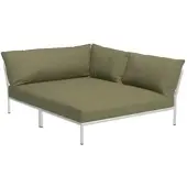 Houe LEVEL 2 Cozy Ecke Kissen rechts Aluminiumgestell