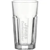 Luxentu Longdrinkglas ROCK XL 540 ml Name vertikal 1 Stück