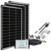 Offgridtec basicPremium-L 300W Solaranlage 12V/24V Komplettsystem
