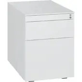 C+P Stahl-Rollcontainer, 563x430x781mm, 9010/9010