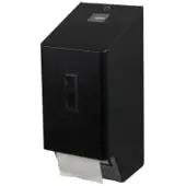 Ophardt hygiene SanTRAL Plus TTU 2 Toilettenpapierspender, Edelstahl 1423566 , Farbe: mattschwarz, P
