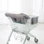 Roba Tragetuch "Style, anthrazit", Baby, grau (anthrazit), Polyester, Babytragen Tragetuch, Einkaufswagenschutz inkl. Tragerucksack