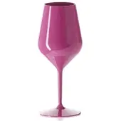 Monouso - Weingläser Wiederverwendbar Durable Tritan Pink 470ml (1 Stück)
