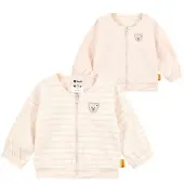 Steiff Wendejacke Ringel Bär Struktur, natur | rosa, 86