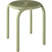 Tom Dixon - Groove Gartenhocker, moosgrün