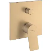 Hansgrohe Vivenis Einhebel-Wannenarmatur Unterputz, 75415140, Farbe: Brushed Bronze