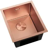 Mexen Trixo Edelstahlspüle 1-Becken 370 x 440 mm, Kupfer - 6412371000-65