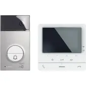 Bticino Legrand 364932 Flex”ONE Video-Set mit Türstation LINEA3000 (1 und 2 Ruftasten) + CLASSE100 X16E