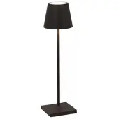 Zafferano Poldina PRO Micro Tischlampe Mattschwarz