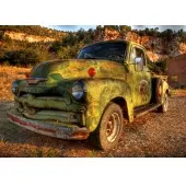 Papermoon Fototapete "Vintage Pick Up Truck", bunt, B:3m L:2,2m, Vlies, Tapeten, Fototapete