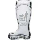 Luxentu Bierstiefel 0,5l mit Gravur - Stammtisch