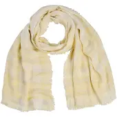 Camel active Softer Webschal aus Baumwollmix in Limonengelb | Gr.: onesize
