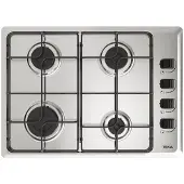Teka HLX 540 KL, Edelstahl, Integriert, 60 cm, Gaskochfeld, Edelstahl, 4 Zone(n)