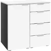 Hasena Accessoires Qunito Kommode Holzwerkstoff 90x50x85 cm - teilmontiert