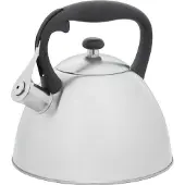 Resto Kitchenware Wasserkessel "Gemini, Flötenkessel 3 l mit wärmespeicherndem Boden im Geschenkkarton" 1 Stk. tlg. Edelstahl