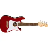 Fender Fullerton Stratocaster Ukulele Candy Apple Red