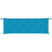 vidaXL Gartenbank-Auflage Hellblau 150x50x7 cm Oxford-Gewebe