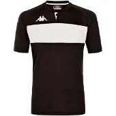 Kappa Dalto Kurzarm-poloshirt Schwarz 2XL Mann Schwarz 2XL