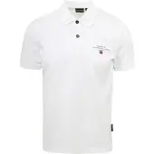 Napapijri POLO KURZARM HERREN WEIß