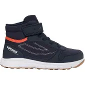 Viking Hovet Mid 1V WP Kinder Sneaker, Navy, 23, Kinderschuhe