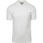 Scotch & soda Core Piqué Poloshirt Weiß