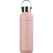 Le Creuset On The Go 41066287770001 doppelwandige Trinkflasche, Shell Pink, 0,5 L
