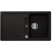 Schock Einbauspüle Formhaus D-100 U Nero - Unterbauspüle
