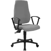 Topstar Bürostuhl MAXX 500 M500RG23 Stoff grau Gestell schwarz