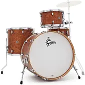 Gretsch drums Gretsch Catalina Club Rock 4-teiliger 24"-Kesselsatz Satin Walnuss Glaze