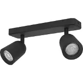 Eglo Aufputz-Spot Camaldoli 2-flammig schwarz