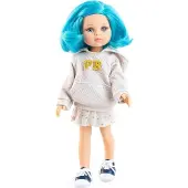 Paola Reina Nieves handgefertigte spanische Vinylpuppe 32 cm mit Karamell-Duft