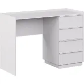 Vicco Schreibtisch Viktoria Weiß 110 x 45 cm mit 4 Schubladen, Model 59323
