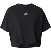 Under Armour Rival Boxy Tee Solid black white (001) S