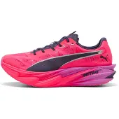 Puma Deviate NITRO Elite 4 HYROX Laufschuhe Rosa Schwarz SS26, Größe 44 - EUR