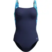 Speedo Lunalustre Printed Shaping Badanzug Damen 50