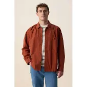 Sissy-Boy Jacke Mit Aufgenähter Tasche - Dunkelrot | Größe: S