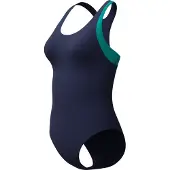 Speedo Colorblock Racerback Badeanzug