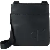 Calvin Klein Umhängetasche Bold Ck Flatpack LV04D3344G Schwarz