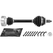 Meyle 100 498 0741 Antriebswelle Vorne Links für VW Polo Schrägheck (6R1, 6C1) für AUDI A1 Sportback (8XA, 8XF) A1 Schrägheck (8X1, 8XK) für SKODA