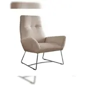 KAWOLA Sessel BISA Cord taupe