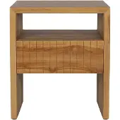 Vente-unique Nachttisch Revuka Naturfarben Hell 45 cm