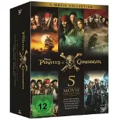 Disney Pirates of the Caribbean 1-5 Box [5 DVDs]